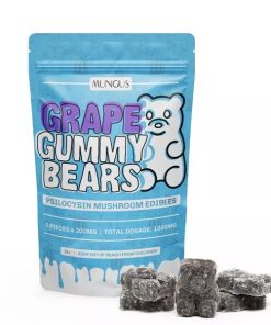 Mungus Grape Gummy Bears 1000Mg