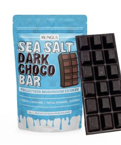 Mungus Magic Mushroom Sea Salt Dark Chocolate Bar 3 Grams