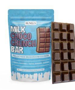 Mungus – Magic Mushroom Milk Chocolate Crunch Bar – 3 Grams