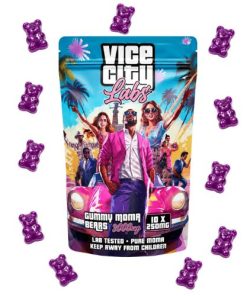 250MG MDMA Gummy Bears - Grape Lemonade - Vice City Labs
