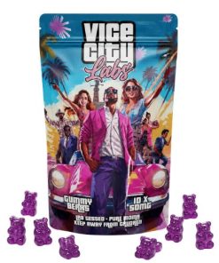 500MG MDMA Gummy Bears - Grape Lemonade - Vice City Labs