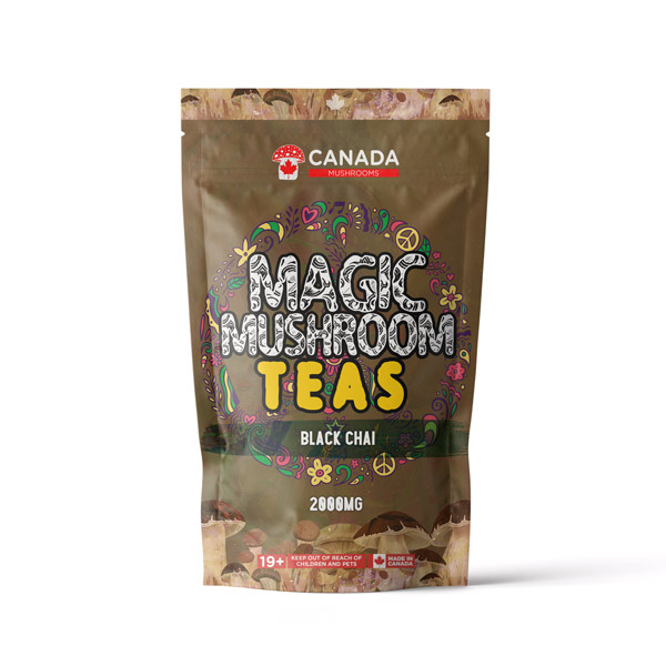 Canada Mushrooms Shroom Tea | 2000MG | Black Chai
