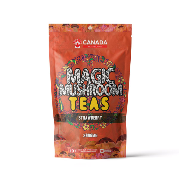 Canada Mushrooms strawberry Tea | 2000MG |