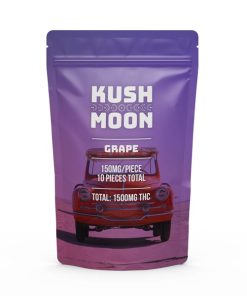 Kush Moon Strawberry THC Gummies 500mg