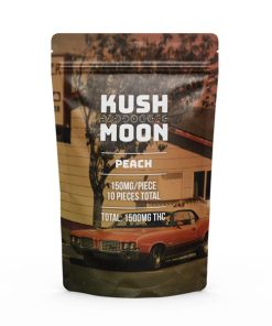 Kush Moon - peach THC Gummies - 500mg