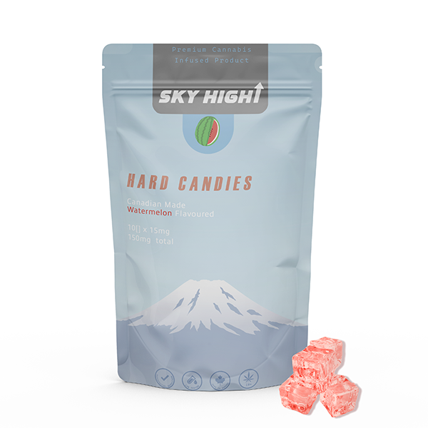 Hard Candy 150MG THC Watermelon Sky High