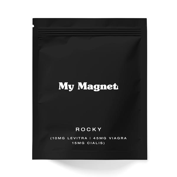 My Magnet Rocky – 10mg Levitra - 45mg Viagra - 15mg Cialis |