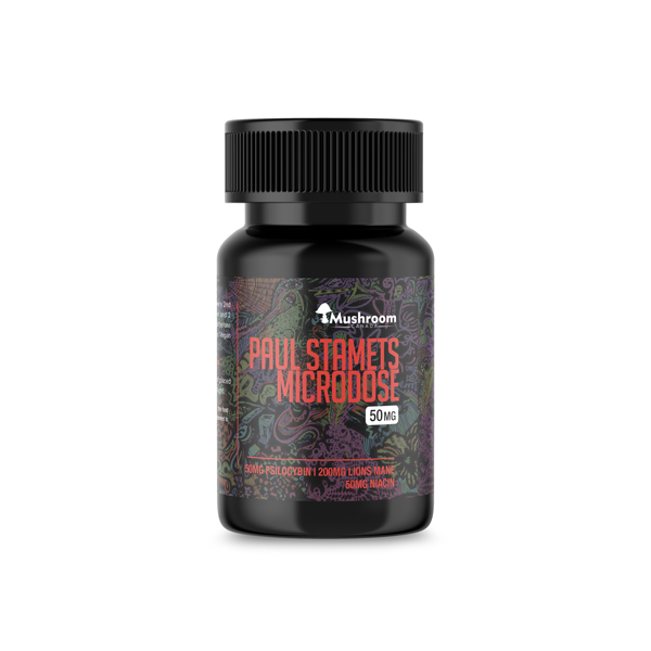 Stamets 50MG Psilocybin Microdose Mushroom Canada (30)